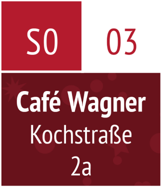 Sonntag 03.12.2023 – Café Wagner (Kochstraße 2a)